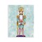 Stupell Industries Pastel Nutcracker over Snowflakes Wall Plaque Art, design by Sara Culpepper